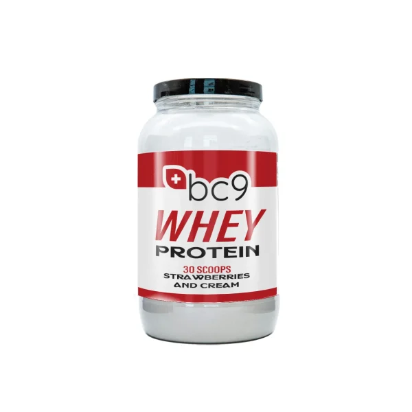 Whey Protein-Strawberries-cream